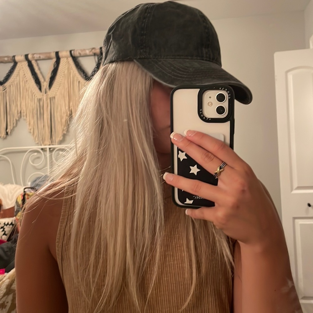 Brand new distressed hat